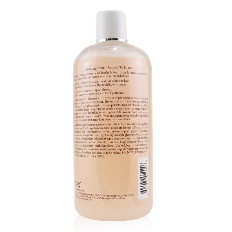 Philosophy Amazing Grace Perfumed Shampoo, Bath & Shower Gel 