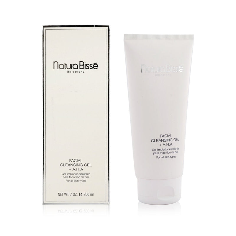 Natura Bisse Facial Cleansing Gel with AHA (For Normal to Oily Skin)  200ml/7oz