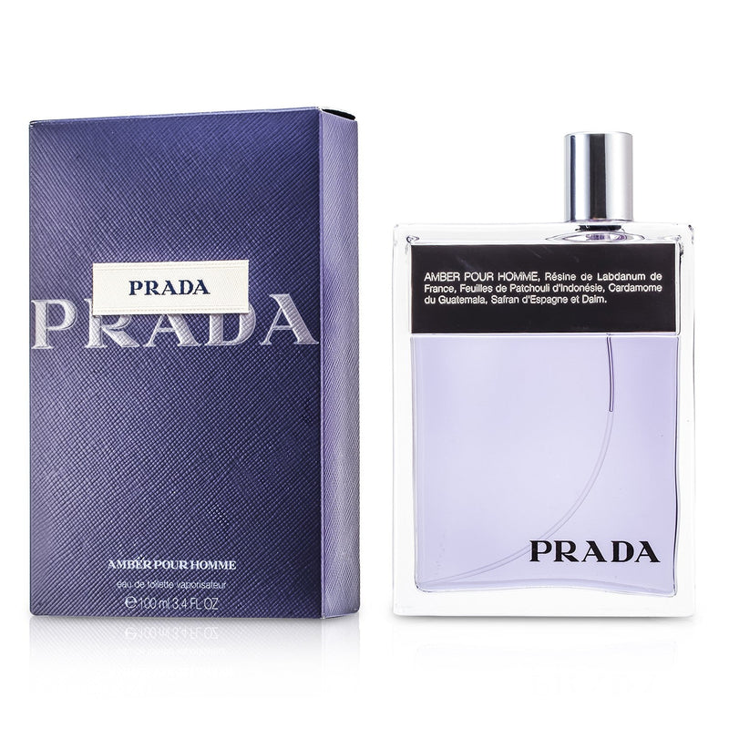 Prada Amber Pour Homme Eau De Toilette Spray  100ml/3.4oz