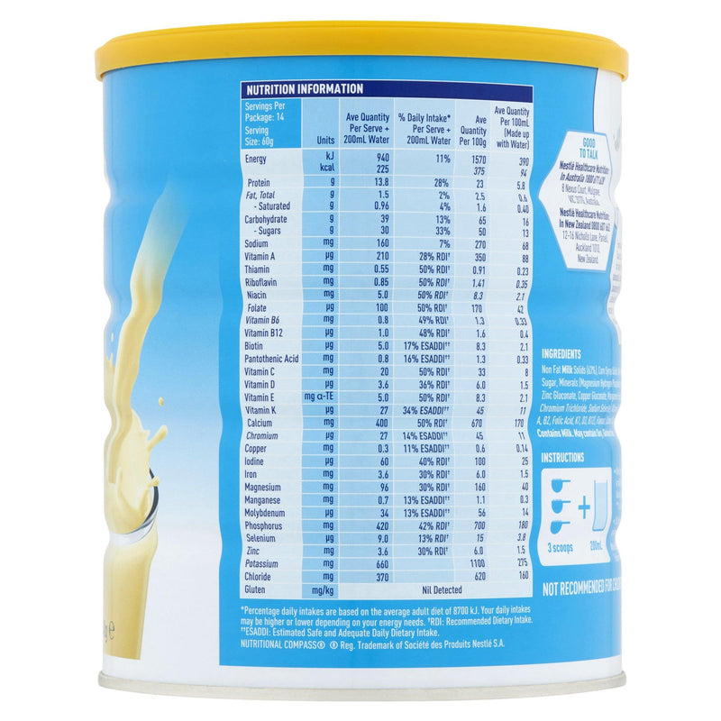 Sustagen Hospital Formula Banana 840g