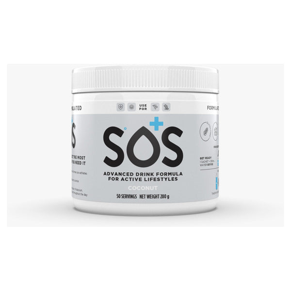 SOS Electrolyte Drink Mix Coconut Flavour 250g