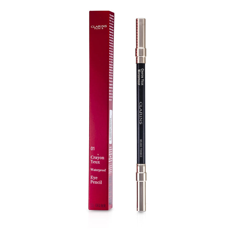 Clarins Waterproof Eye Pencil - # 01 Black 