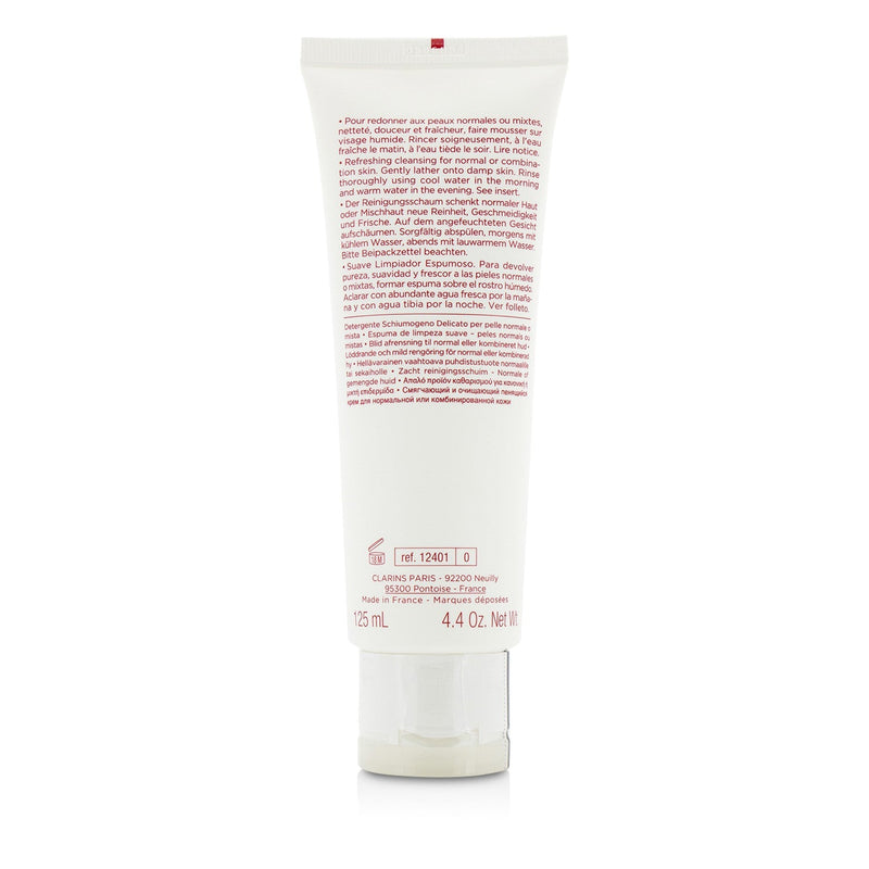 Clarins Gentle Foaming Cleanser with Cottonseed - Normal or Combination Skin  125ml/4.4oz