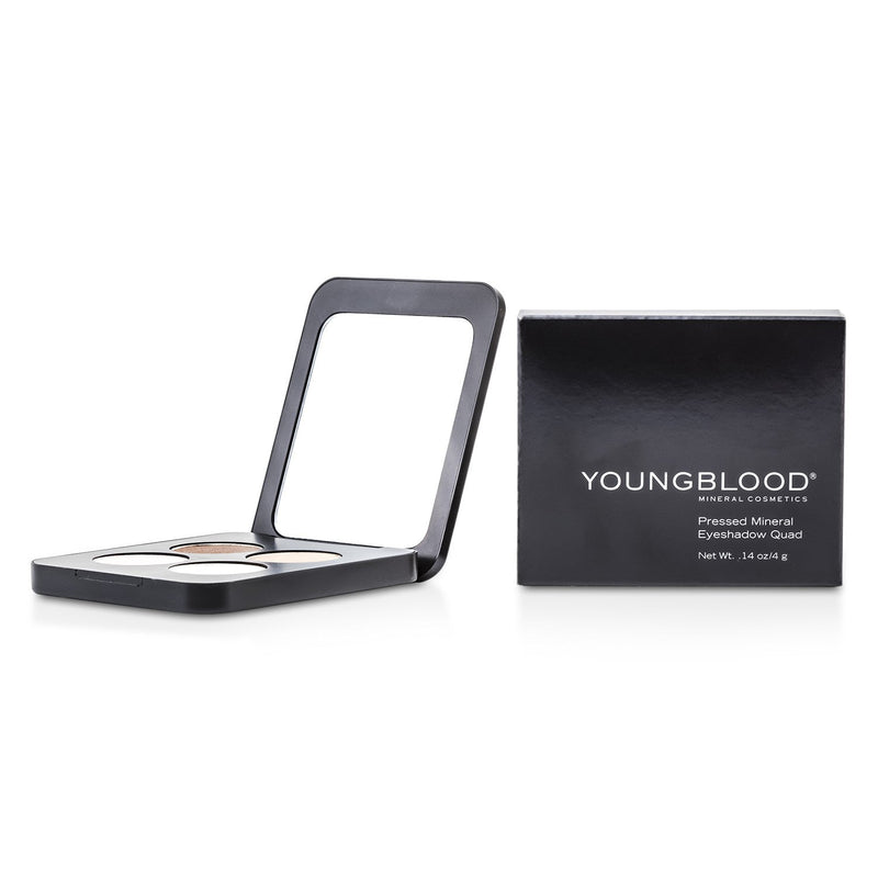 Youngblood Pressed Mineral Eyeshadow Quad - Shanghai Nights  4g/0.14oz