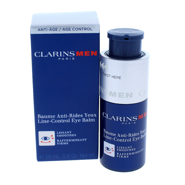 Clarins Men Line-Control Eye Balm by Clarins for Men - 0.7 oz Eye Balm