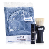 Jane Iredale H\E Minerals Kit: Lip Balm SPF 15 + Facial Brush + Wash Glove + Bag 