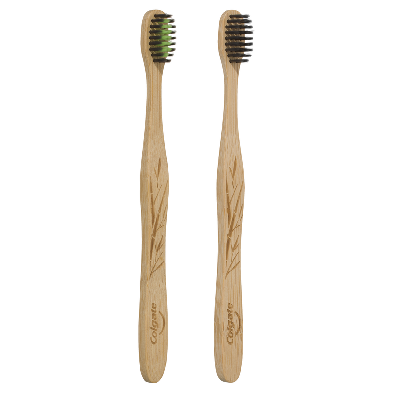 Colgate Toothbrush Bamboo 2 Pack