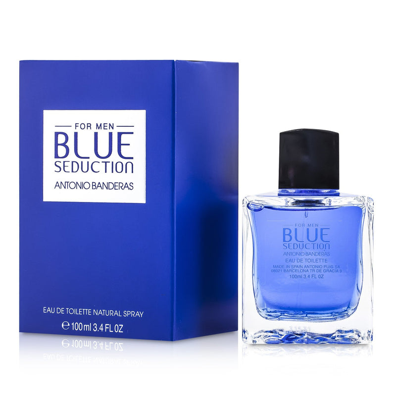 Antonio Banderas Blue Seduction Eau De Toilette Spray  100ml/3.4oz