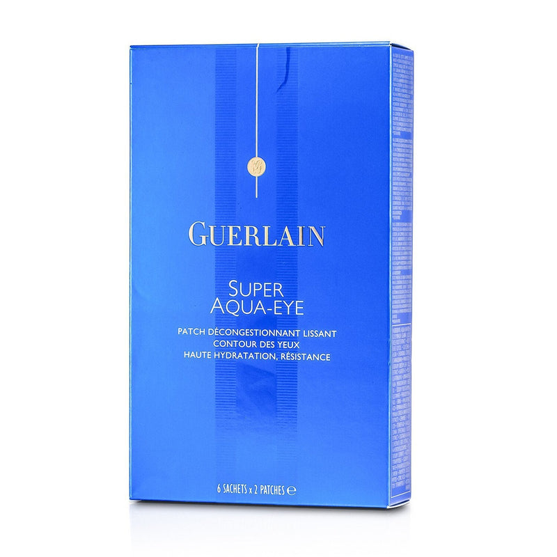 Guerlain Super Aqua Eye Anti Puffiness Smoothing Eye Patch  6x2patches