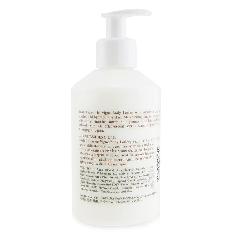 Fresh Citron De Vigne Body Lotion 