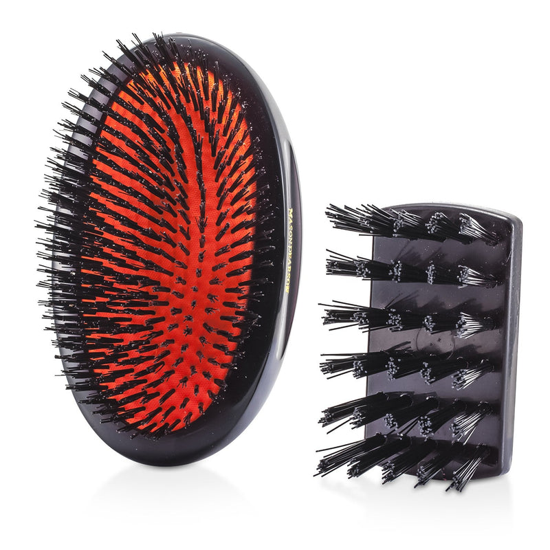 Mason Pearson Boar Bristle - Sensitive Military Pure Bristle Medium Size Hair Brush (Dark Ruby)  1pc