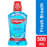 Colgate Mouthwash Plax Peppermint 500ml