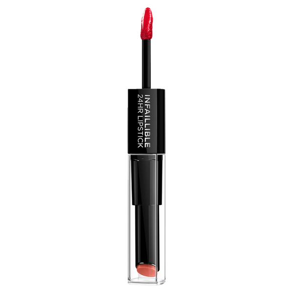 L'Oreal Paris Infallible Lipstick 2step 8ml - Red Infallible