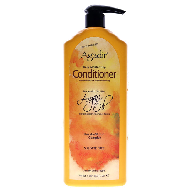 Agadir Argan Oil Daily Moisturizing Conditioner by Agadir for Unisex - 33.8 oz Conditioner