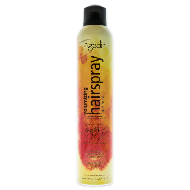 Agadir Argan Oil Firm Hold Hair Spray by Agadir for Unisex - 10.5 oz Hair Spray