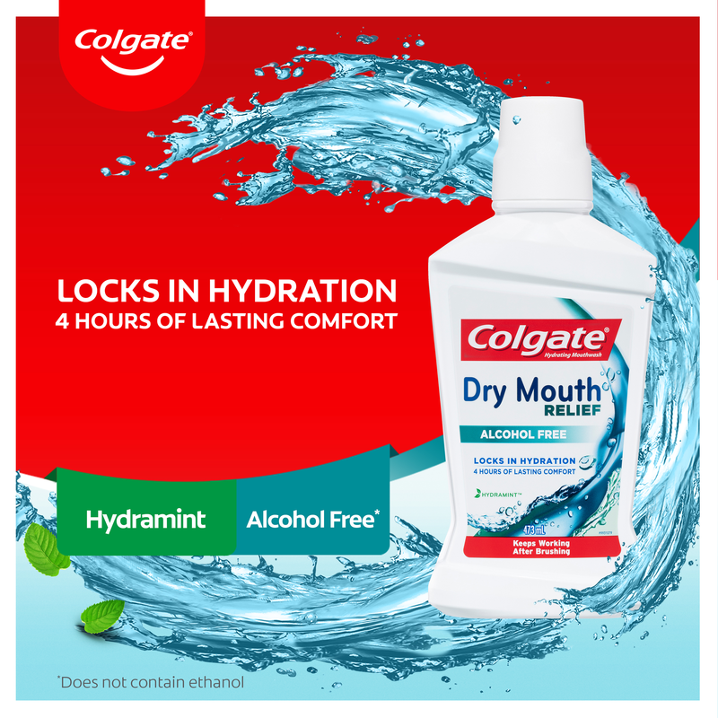 Colgate Mouth Rinse Dry Mouth 473ml