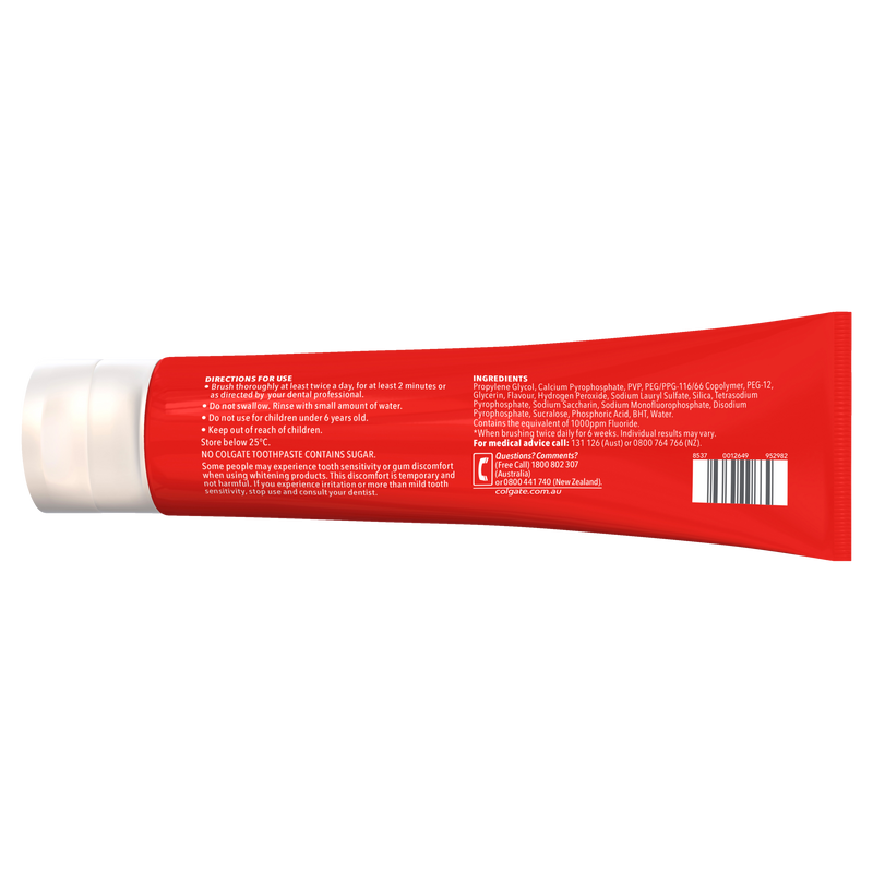 Colgate Toothpaste Optic White High Impact 125g