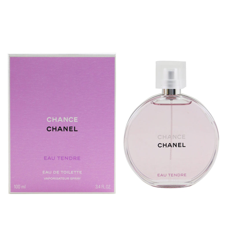 Chanel Chance Eau Tendre Eau De Toilette Spray  100ml/3.4oz