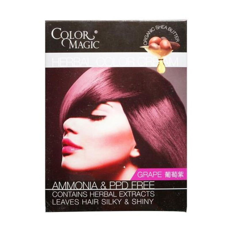 Color Magic Herbal Color Cream (Grape)