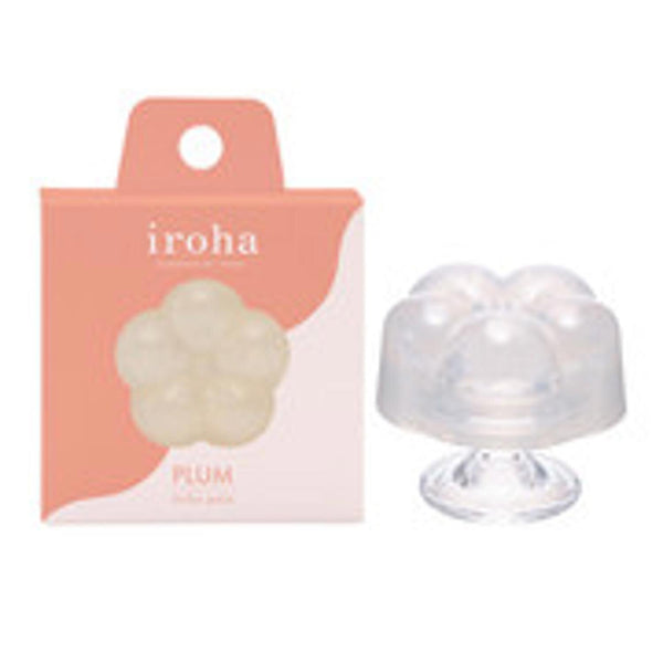 Iroha Iroha Petit PLUM Jelly Clitoral Massager  Fixed Size