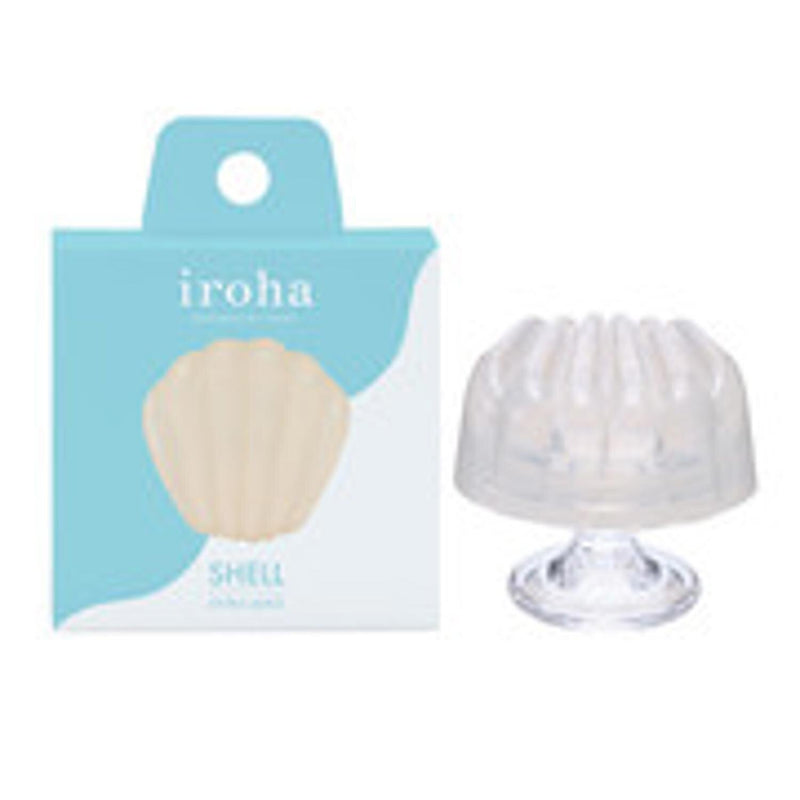 Iroha Iroha Petit SHELL Jelly Clitoral Massager  Fixed Size