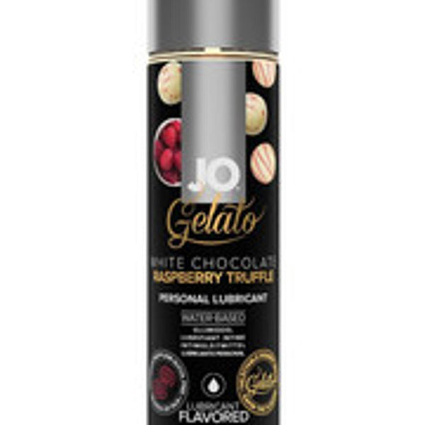 System Jo Gelato Water-Based Lubricant - White Chocolate Raspberry - 30ml  Fixed Size