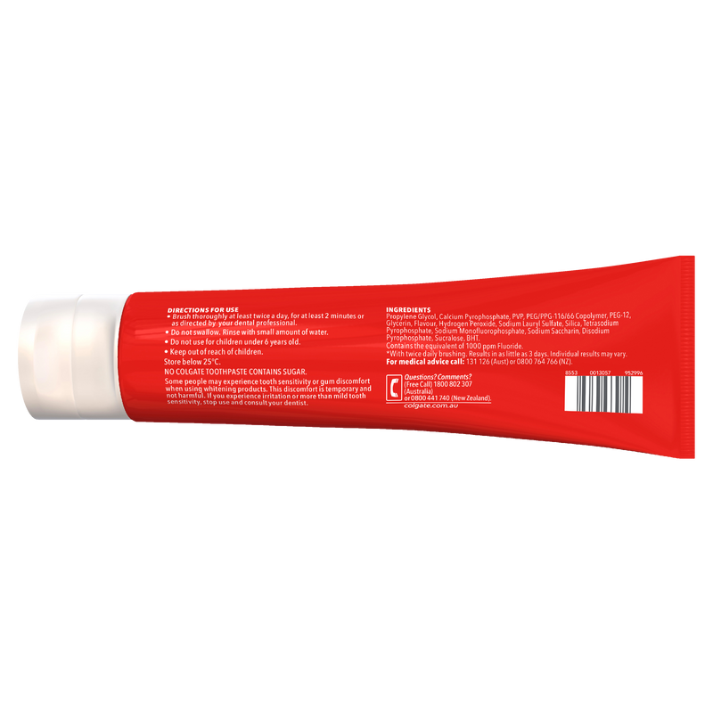 Colgate Toothpaste Optic White Express 125g