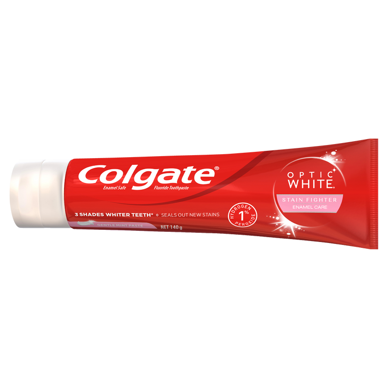 Colgate Toothpaste Optic White Enamel 140g