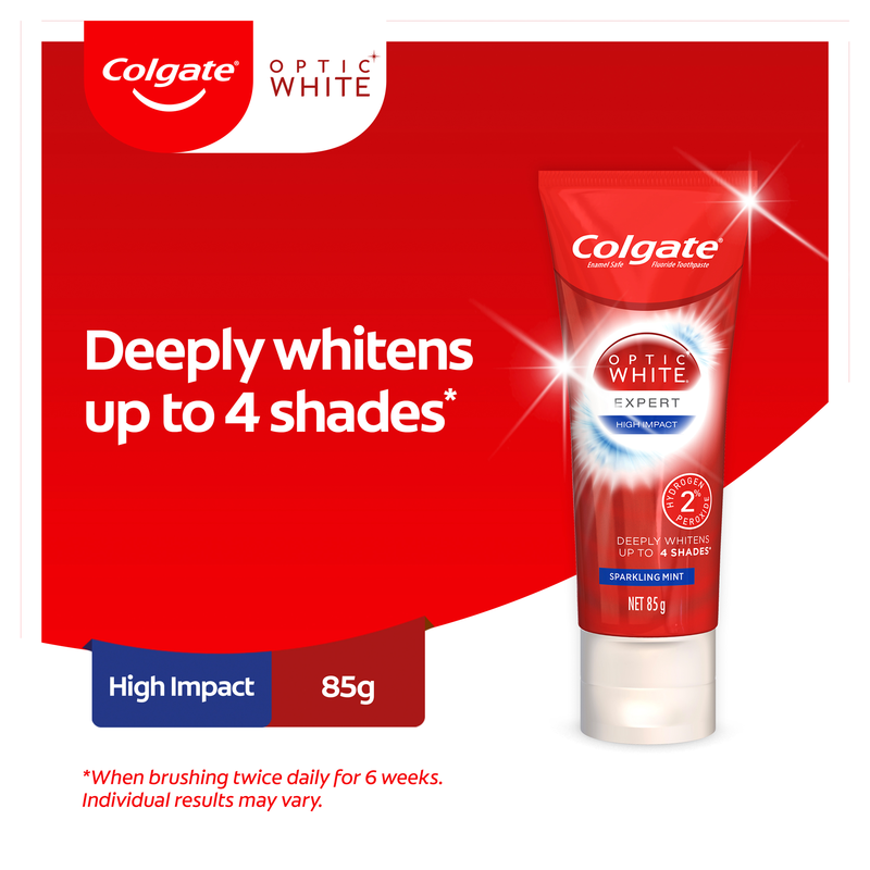 Colgate Toothpaste Optic White High Impact 85g