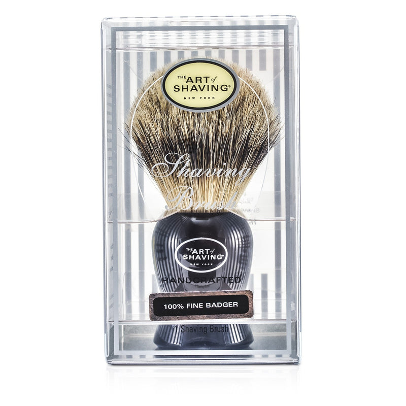 The Art Of Shaving Fine Badger Shaving Brush - Black  1pc