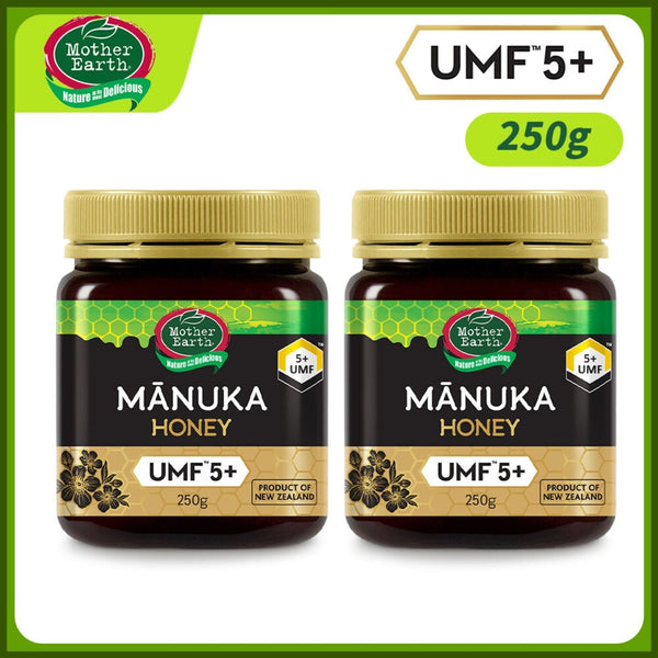 Mother Earth [2 Bottles][UMF? 5+] New Zealand Manuka Honey 250g [53071]