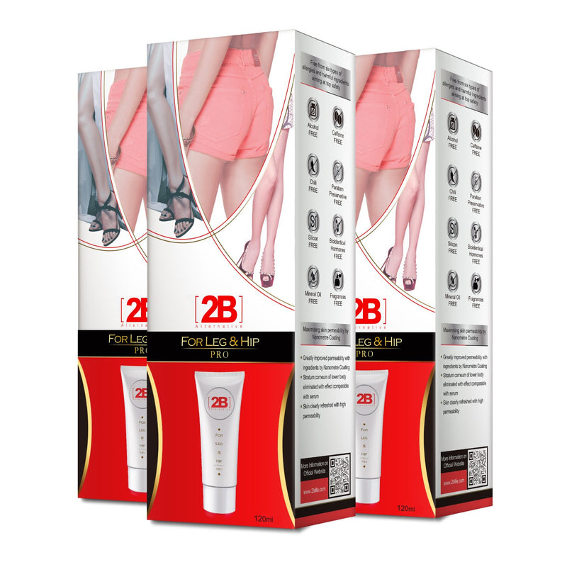 2B Alternatives 2B For Leg & Hip Pro (3 Pack Set)