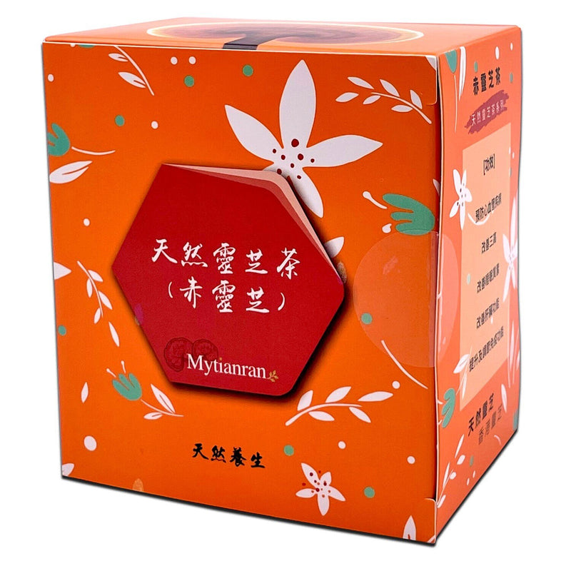 Mytianran Natural lingzhi tea(Red lingzhi) 10 packs