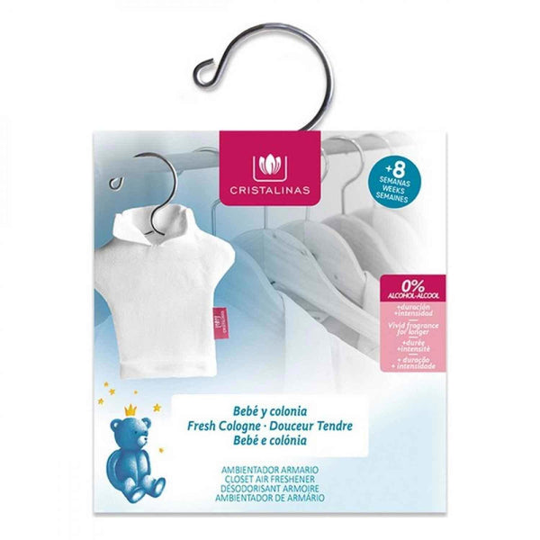 Cristalinas CRISTALINAS - Spain Wardrobe Freshener #Baby Cologne #8 Weeks 1pc (8436535310758)  Fixed Size