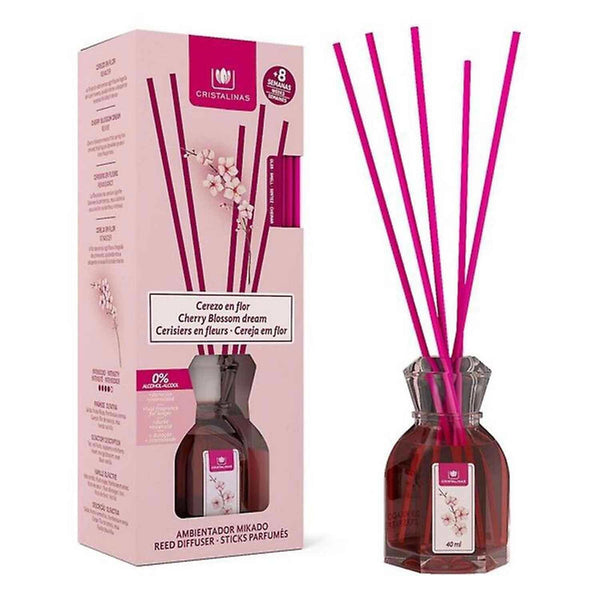 Cristalinas CRISTALINAS - Spain Reed Diffuser #Cherry Blossom Dream #8 Weeks 40.0g/ml (8436535313629)  Fixed Size