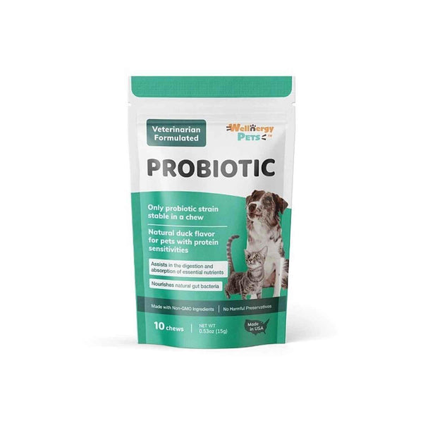 Wellnergy Pets Wellnergy Pets - PROBIOTICS for dogs and cats #Veterinarian Formulated #Non-GMO 15.0g/ml (850013105137)  Fixed Size