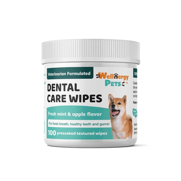 Wellnergy Pets Wellnergy Pets - DENTAL CARE WIPES for dogs and cats 100wipes (850013105182)  Fixed Size