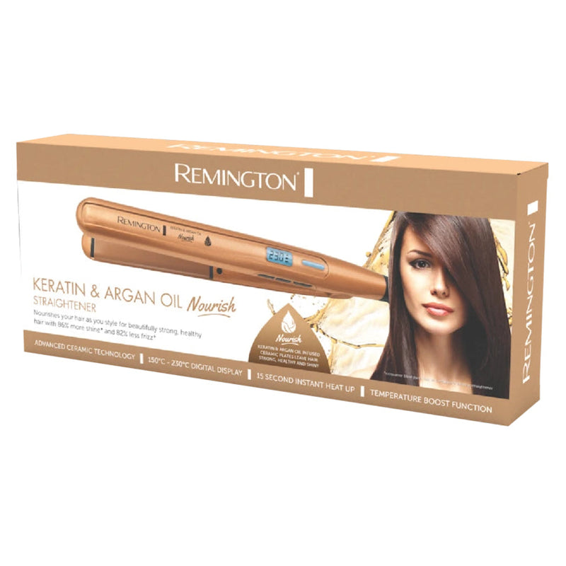 Remington Keratin & Argan Oil Nourish Straightener