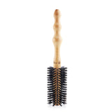 Philip B Medium 55mm Round Brush (Polished Mahogany Handle, 65% Boar Bristle + 35% Nylon) 