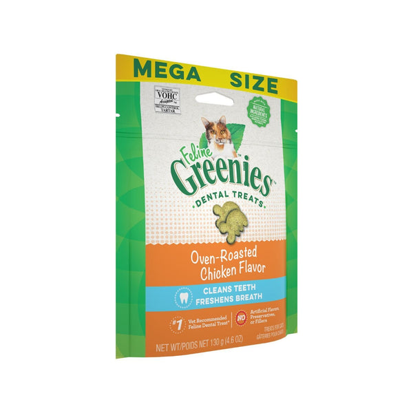 GREENIES GREENIES - Feline Dental Treats - Oven-Roasted Chicken Flavor 4.6oz