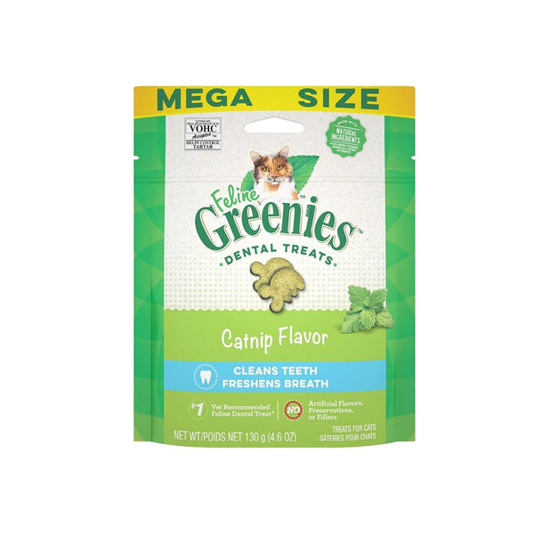 GREENIES GREENIES - Feline Dental Treats - Catnip Flavor 4.6oz