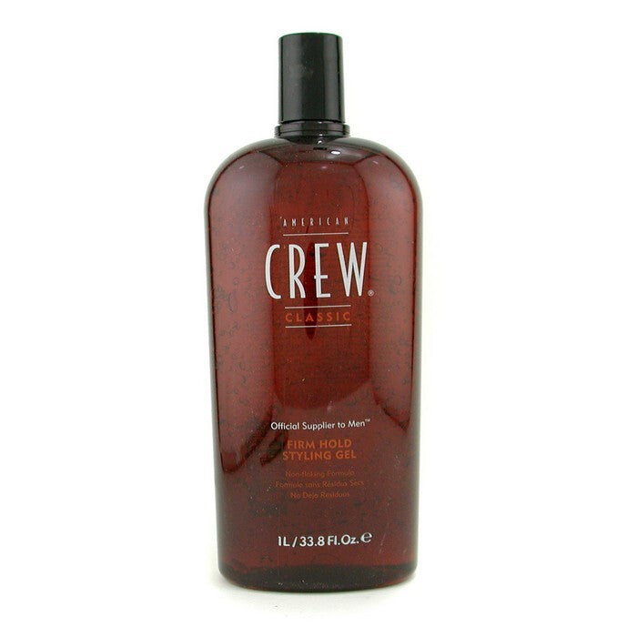 American Crew Men Firm Hold Styling Gel (Non-Flaking Gel) 1000ml/33.8oz