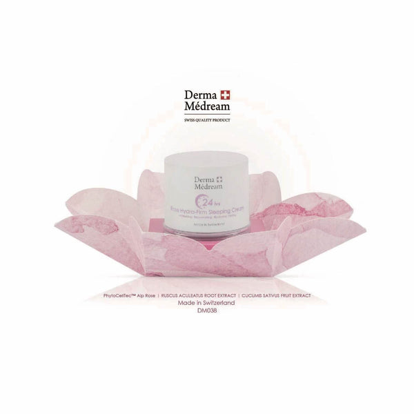 Derma Medream Derma Medream - ROSE Hydra-Firm Sleeping Cream (Moisturising, Rejuvenating, Radiance, Firing) (e50ml) DM038