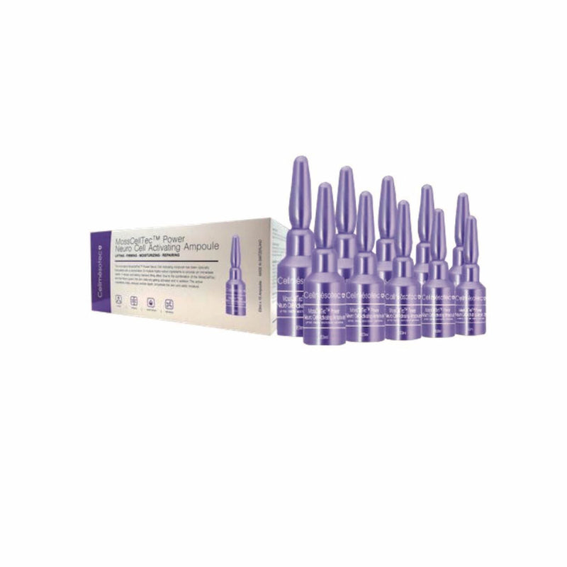 Cellmesotec Cellmesotec - MossCellTec Power Neuro Cell Activating Ampoule (Lifting, Firming, Reducing Fine Lines) (e3ml*Ampoule/10Ampoules 1 Box) CM005