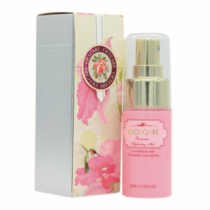 Cici Care Cici Care - Rosewater Hydrating Mist (Hydrating, Moisturising, Rejuvenating, Brightening) (e30ml) CC006