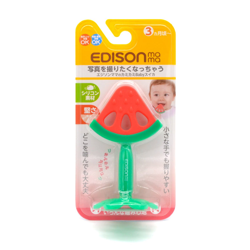 Edison mama KJC EDISON mama Baby Fun Watermelon Teether (3m+)  Fixed Size