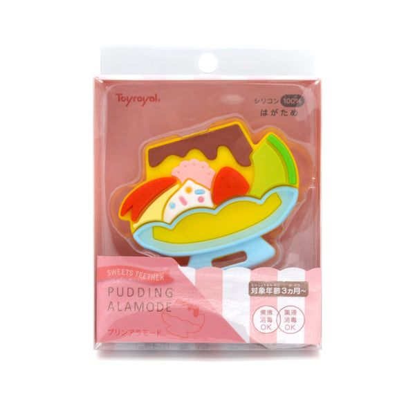 Toyroyal Toyroyal Pudding Alamode Teether 3m+  Fixed Size