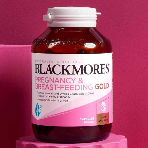 BLACKMORES BLACKMORES PREGNANCY & BREAST-FEEDING GOLD 180 CAPSULES  Fixed Size