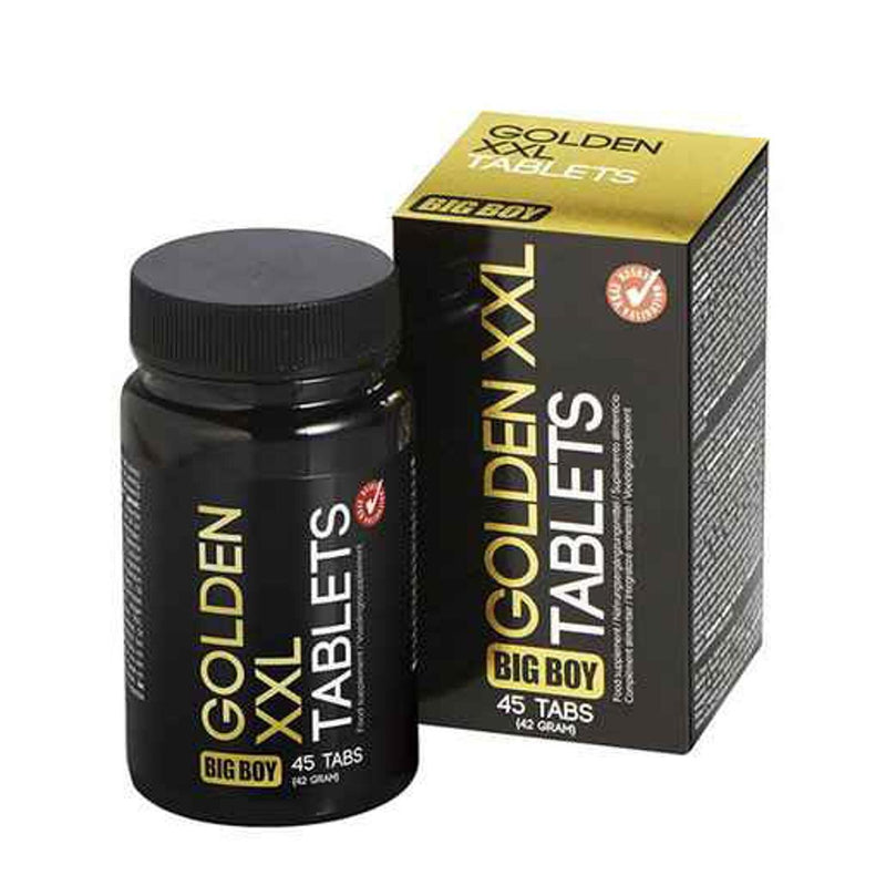 Cobeco Cobeco BigBoy Golden XXL Tablets 45 Pills  Fixed Size