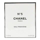 Chanel No.5 Eau Premiere Eau De Parfum Purse Spray And 2 Refills  3x20ml/0.7oz